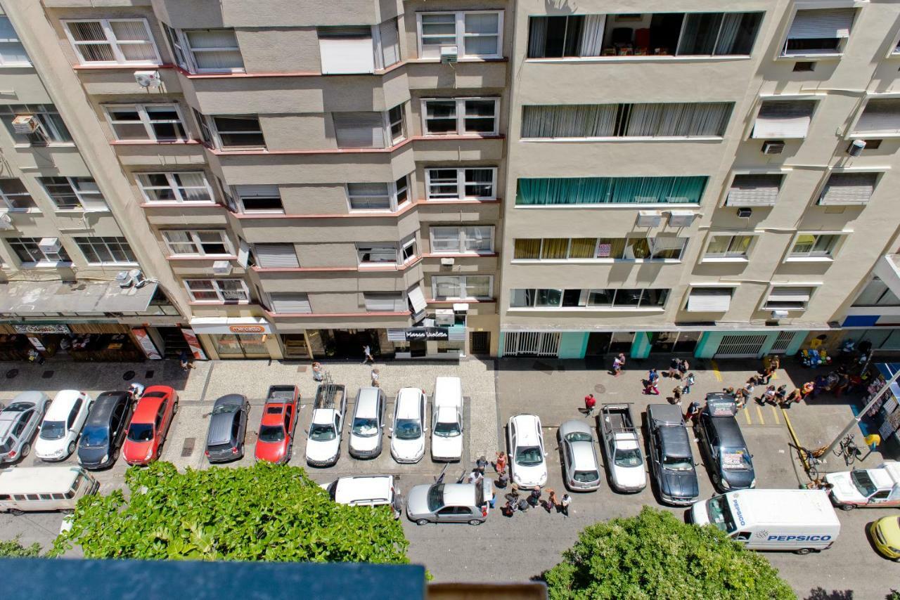Vista Lateral Mar Copacabana Rio de Janeiro Bagian luar foto